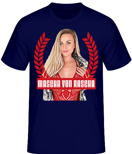 Men's T-shirt with new logo Masha from Rascha