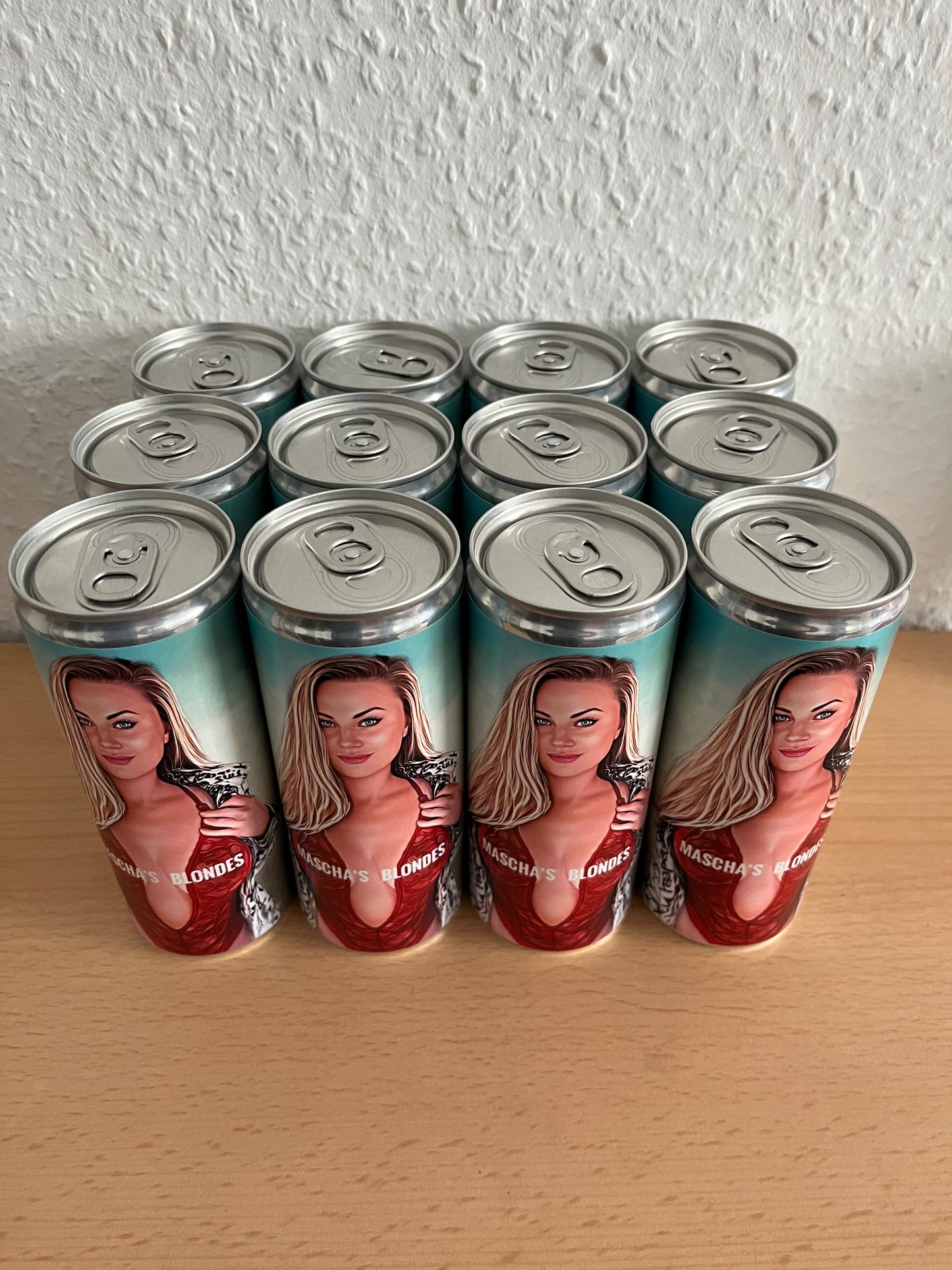 250 ml Bier Mascha’s Blondes 4,9% Alkohol incl. Pfand designt by Mascha von Rascha