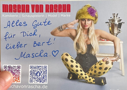 Card with dedication including shipping