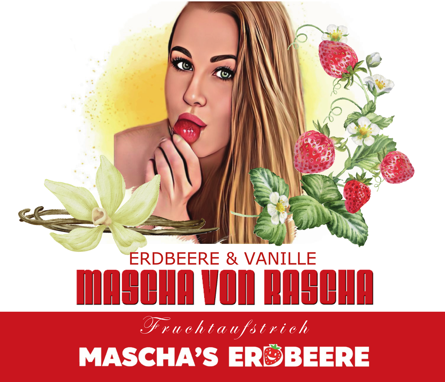 Mascha‘s Erdbeere 275g Fruchtaufstrich