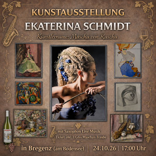 Ticket Vernissage in Bregenz (am Bodensee)  24.10.26 | 17:00Uhr